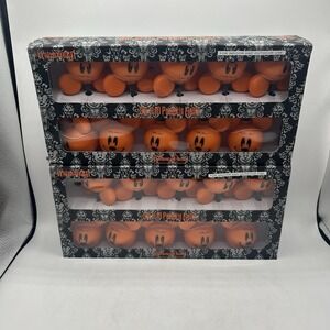 (2) Mickey Mouse Pumpkin Light Set 10 String Lights Disney Parks Halloween NEW